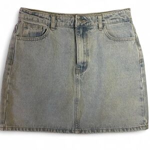 SHEIN Denim Skirt - Light Blue